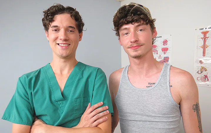 Clinical Study Andy Gets Fucked – Beau Mance, Andy Adler